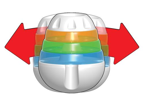 Show full view: JW Pet Treat Tower Treat Dispensing Dog Toy, Large slide 3 of 7