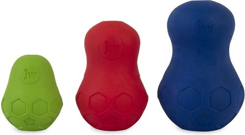 Show full view: JW Pet Tumble Teez Treat Dispenser Dog Toy, Color Varies, Large slide 6 of 7