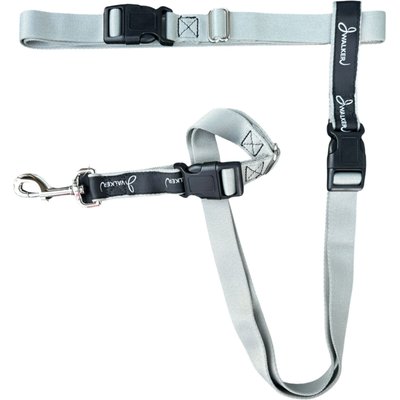 JWalker Dog JWalker Dog 3-in-1 Hands-Free Walking Utility Dog Leash, Mountain Gray, Medium-Large: 1-in wide