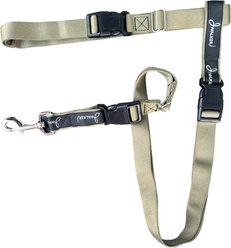 JWalker Dog 3-in-1 Hands-Free Walking Utility Dog Leash, Olive Green, Medium-Large: 1-in wide