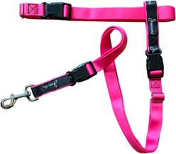 JWalker Dog 3-in-1 Hands-Free Walking Utility Dog Leash, Raspberry Pink, Medium-Large: 1-in wide