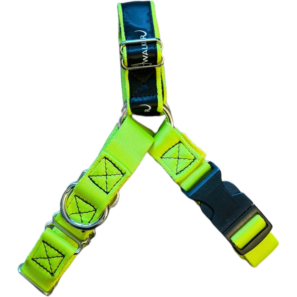 JWalker Dog Harness, Lime Punch, Small/Medium
