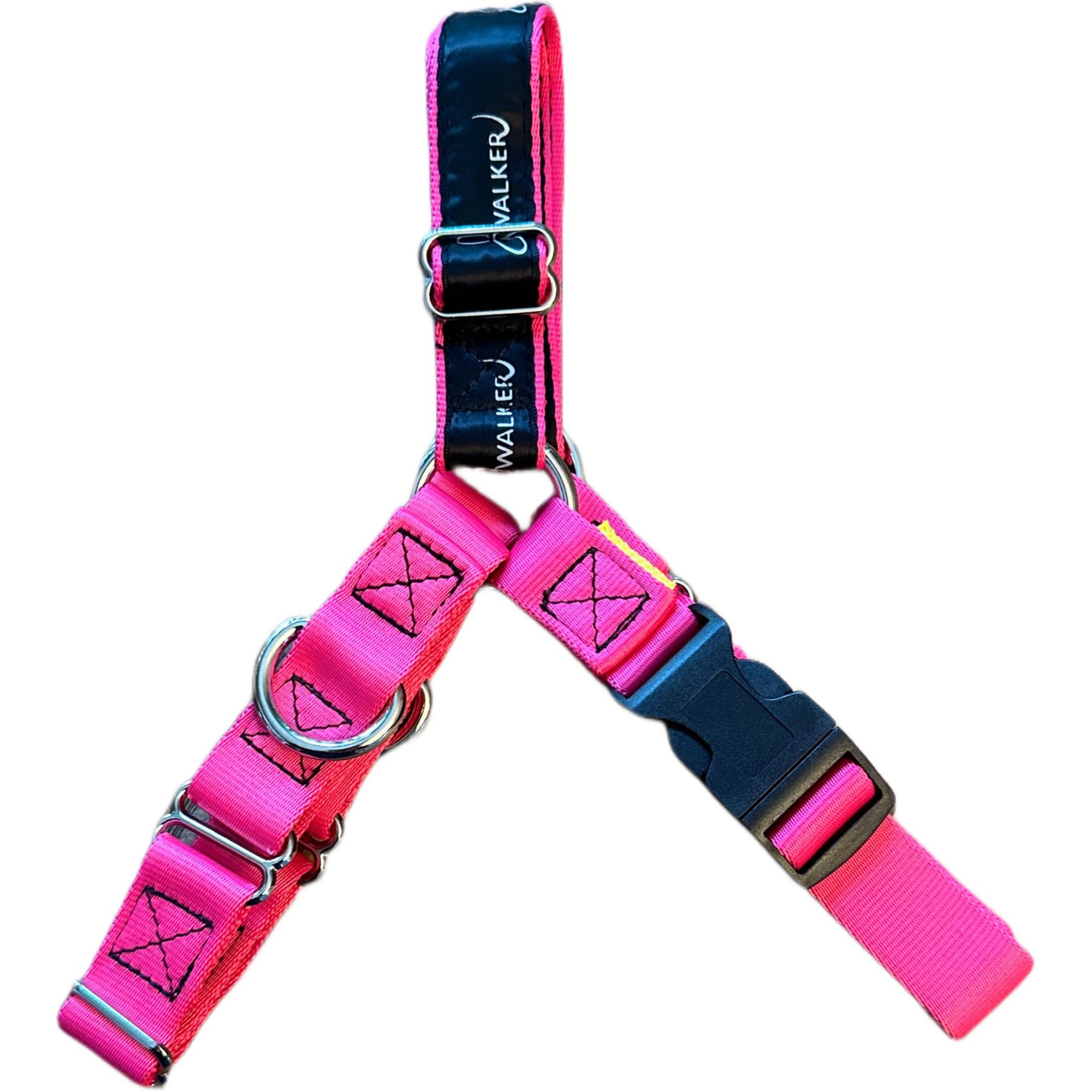 JWalker Dog Harness, Raspberry Pink, Medium/Large