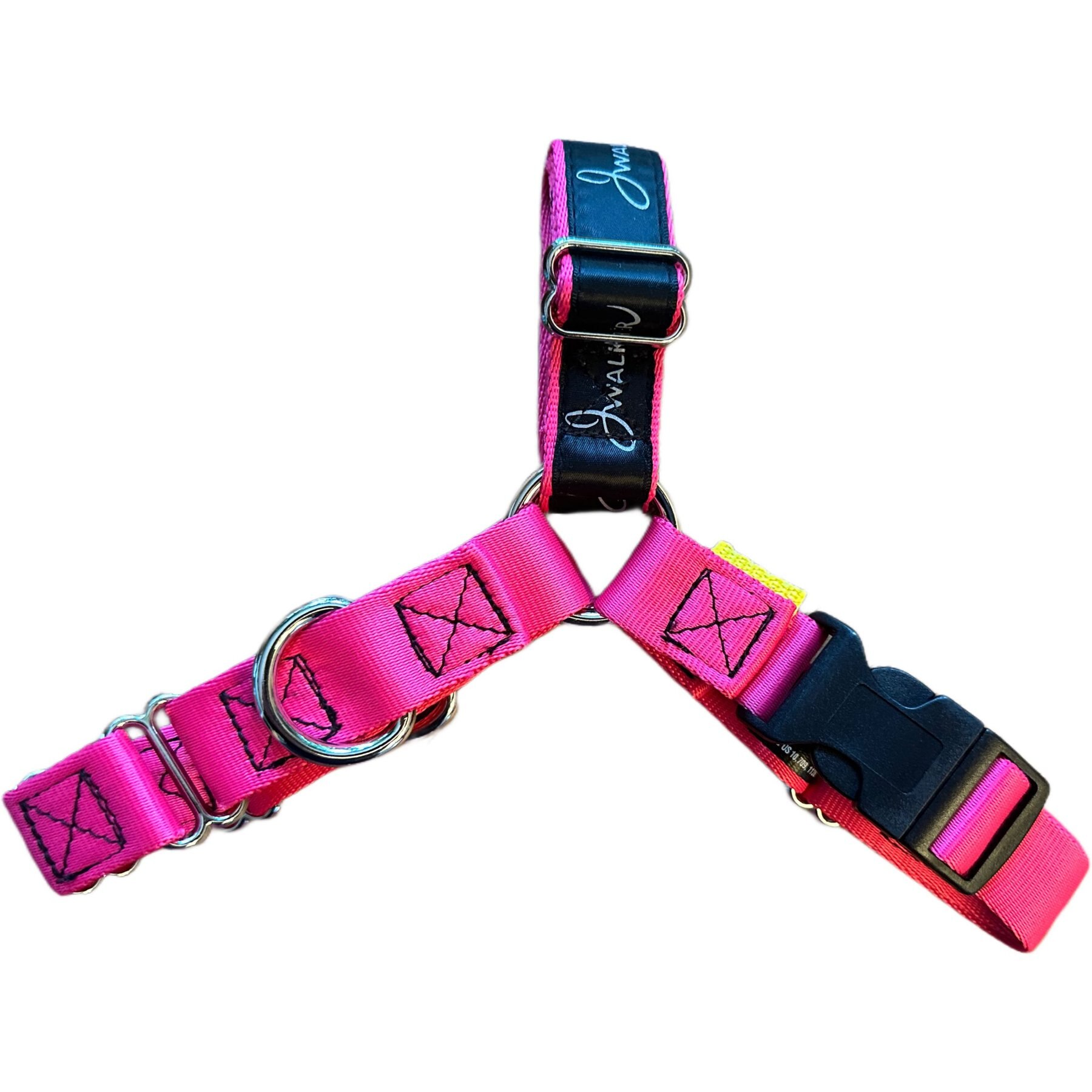 JWalker Dog Harness, Raspberry Pink, Small/Medium