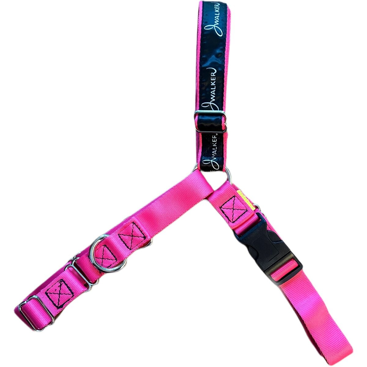 JWalker Dog Harness, Raspberry Pink, X-Large