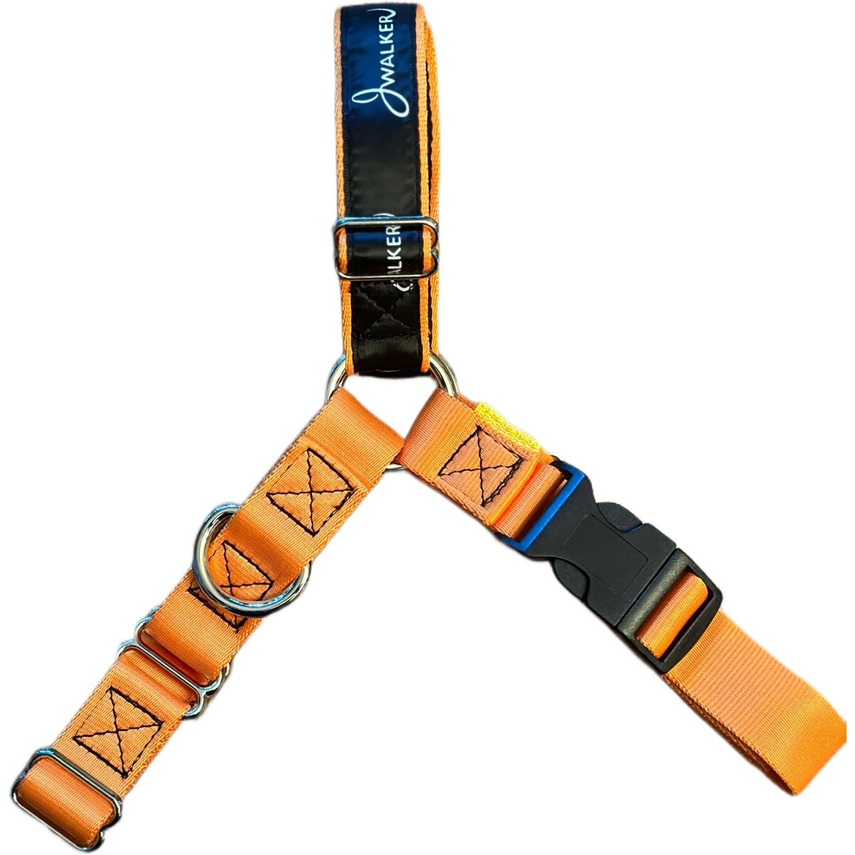 JWalker Dog Harness, Tangerine Orange, Medium/Large