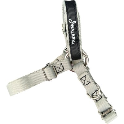 JWalker Dog JWalker Dog No-Pull, Side-Attachment Reflective Dog Harness, Mountain Gray, X-Small: 9-in chest