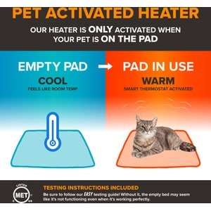K&H Pet Products Outdoor Heated Kitty House Cat Shelter, Olive & Black