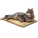 K&H Pet Products Thermo-Kitty Mat Heated Cat Bed, Sage/Tan 