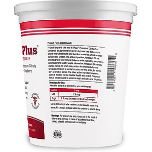 K-Plus Potassium Citrate Plus Cranberry Granules for Dogs & Cats, 300g