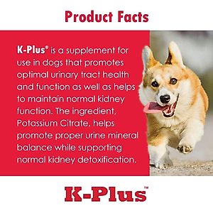 K-Plus Potassium Citrate Plus Cranberry Granules for Dogs & Cats, 300g