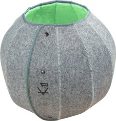 K1 Pet Design Dragon Ball Covered Cat Bed, Green