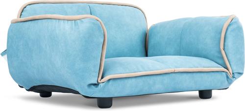 Show full view: K1 Pet Design Stark Sofa Dog Bed, Blue slide 2 of 7