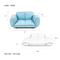 Show in main carousel: K1 Pet Design Stark Sofa Dog Bed, Blue slide 4 of 7