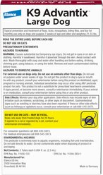 K9 Advantix Flea, Tick & Mosquito Prevention for Large Dogs, 21-55 lbs, 2-Monthly Treatments slide 2 of 8