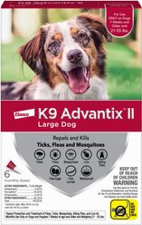 K9 Advantix II Flea & Tick Spot Treatment, 21-55 lbs + Vet's Best Flea + Tick Yard & Kennel Spray for Dogs slide 2 of 9