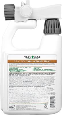 Show full view: K9 Advantix II Flea & Tick Spot Treatment, 21-55 lbs + Vet's Best Flea + Tick Yard & Kennel Spray for Dogs slide 7 of 9