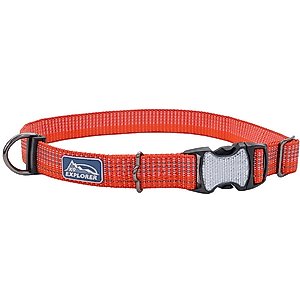 K9 Explorer Brights Reflective Dog Collar, Canyon, 12 to 18-in neck, 1-in wide
