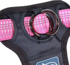 K9 Explorer Brights Reflective Front-Connect Dog Harness, Blossom, Medium: 20 to 30-in chest, 1-in wide slide 2 of 6