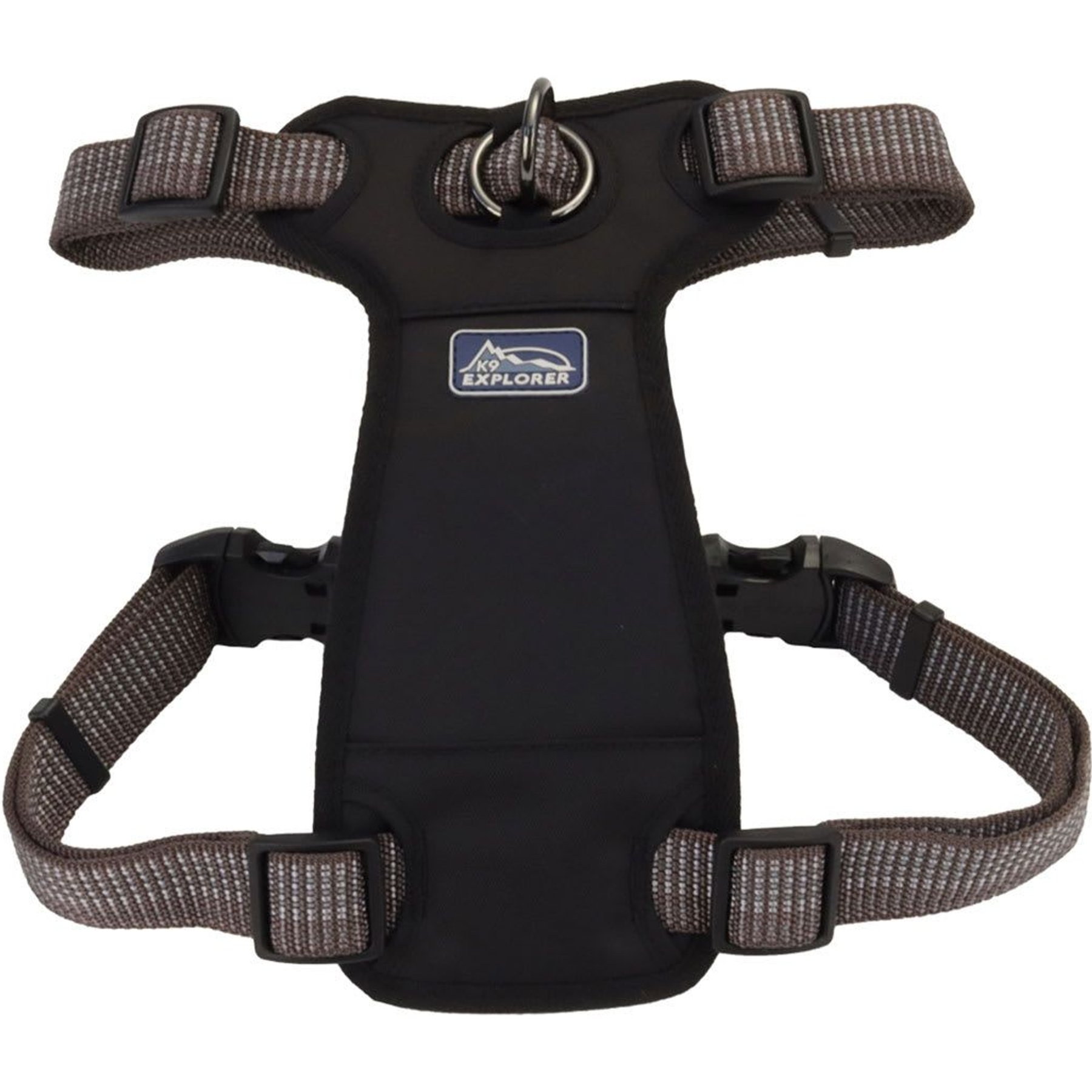 K9 Explorer Brights Reflective Front-Connect Harness, Mountain, Large, 1-in x 26-38-in
