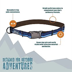 K9 Explorer Reflective Adjustable Dog Collar, Orchid, Medium slide 2 of 8