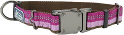 K9 Explorer Reflective Adjustable Dog Collar, Orchid, Small