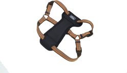 K9 Explorer Reflective Adjustable Padded Dog Harness, Campfire Orange, Small, 5/8-in x 16-24-in