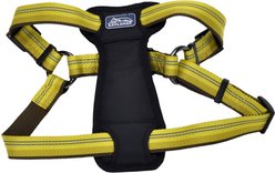 K9 Explorer Reflective Adjustable Padded Dog Harness, Goldenrod, Small, 5/8-in x 16-24-in