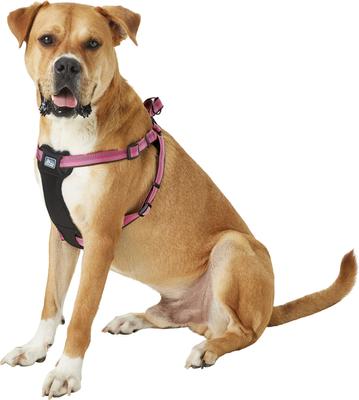 Show full view: K9 Explorer Reflective Adjustable Padded Dog Harness, Rosebud, Large, 1-in x 26-38-in slide 3 of 10