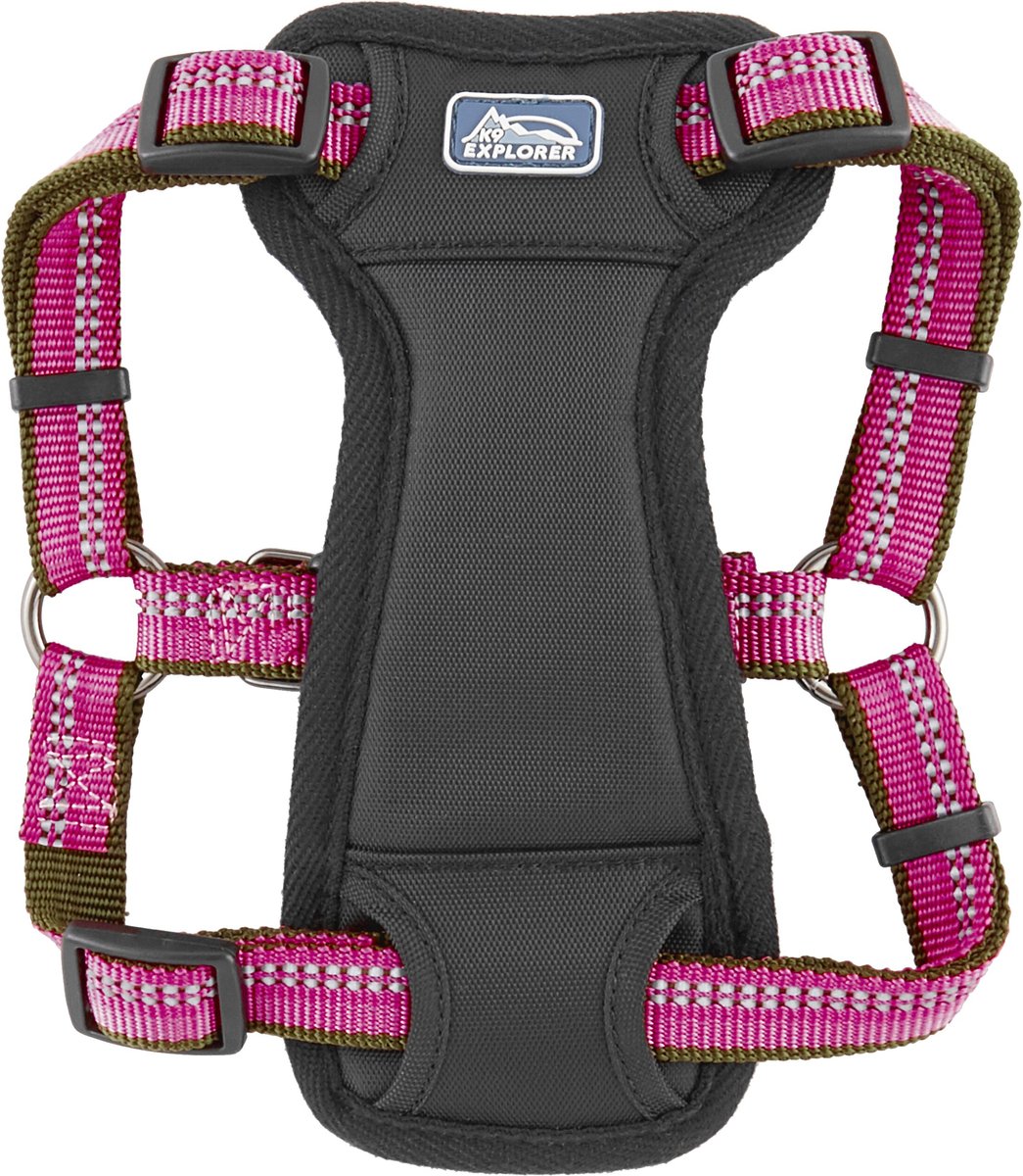 K9 Explorer Reflective Adjustable Padded Dog Harness
