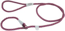 K9 Explorer Reflective Braided Rope Slip Dog Leash, Orchid