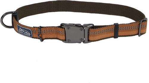 Show full view: K9 Explorer Reflective Dog Collar, Campfire Orange, 12 to 18-in neck, 1-in wide slide 1 of 8