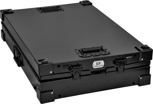 Show full view: K9 Kennel Boss Heavy Duty Collapsible Dog Crate, Black, Medium slide 5 of 11