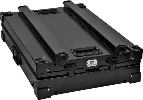 Show full view: K9 Kennel Boss Heavy Duty Collapsible Dog Crate, Black, Medium slide 3 of 11