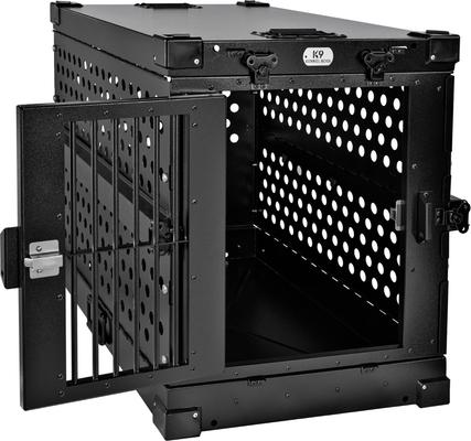 Show full view: K9 Kennel Boss Heavy Duty Collapsible Dog Crate, Black, Medium slide 2 of 11