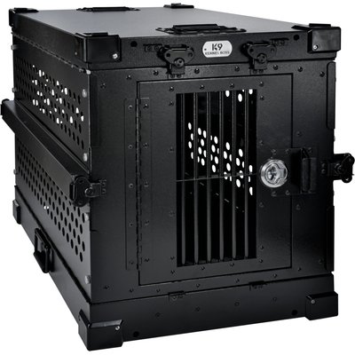 K9 Kennel Boss K9 Kennel Boss Heavy Duty Collapsible Dog Crate, Black, Small