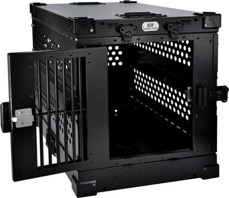 Show full view: K9 Kennel Boss Heavy Duty Collapsible Dog Crate, Black, Small slide 2 of 11