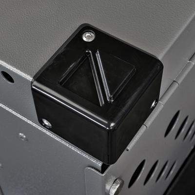 Show full view: K9 Kennel Boss Heavy Duty Collapsible Dog Crate, Gray, Large slide 6 of 11