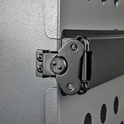 Show full view: K9 Kennel Boss Heavy Duty Collapsible Dog Crate, Gray, Medium slide 8 of 11