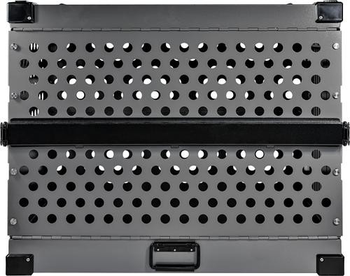 Show full view: K9 Kennel Boss Heavy Duty Collapsible Dog Crate, Gray, Medium slide 4 of 11