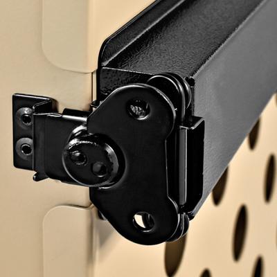 Show full view: K9 Kennel Boss Heavy Duty Collapsible Dog Crate, Tan, Large slide 8 of 11