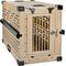 Show in main carousel: K9 Kennel Boss Heavy Duty Collapsible Dog Crate, Tan, Medium slide 1 of 11