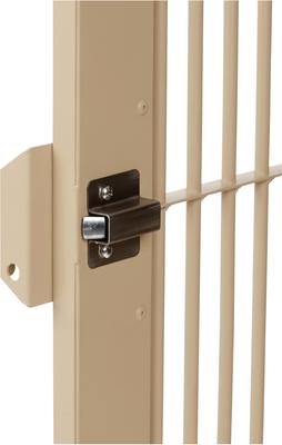 Show full view: K9 Kennel Boss Heavy Duty Collapsible Dog Crate, Tan, Medium slide 6 of 11