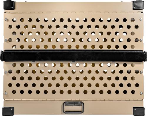 Show full view: K9 Kennel Boss Heavy Duty Collapsible Dog Crate, Tan, Medium slide 3 of 11