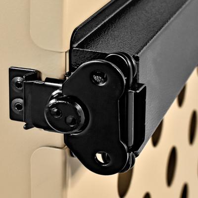 Show full view: K9 Kennel Boss Heavy Duty Collapsible Dog Crate, Tan, Medium slide 8 of 11