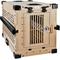 Show in main carousel: K9 Kennel Boss Heavy Duty Collapsible Dog Crate, Tan, Small slide 1 of 11