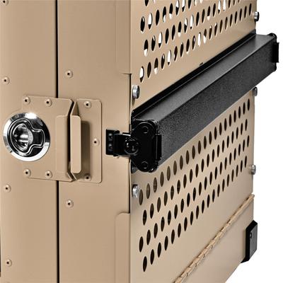 Show full view: K9 Kennel Boss Heavy Duty Collapsible Dog Crate, Tan, Small slide 7 of 11