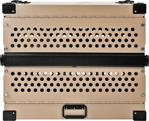 Show full view: K9 Kennel Boss Heavy Duty Collapsible Dog Crate, Tan, Small slide 3 of 11