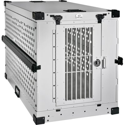 K9 Kennel Boss K9 Kennel Boss Heavy Duty Collapsible Dog Crate, White, Large