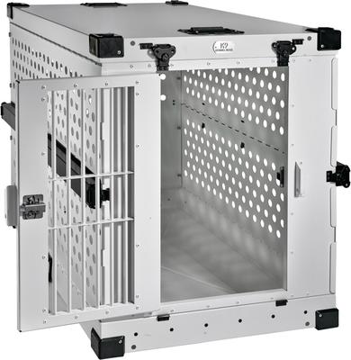Show full view: K9 Kennel Boss Heavy Duty Collapsible Dog Crate, White, Large slide 2 of 11